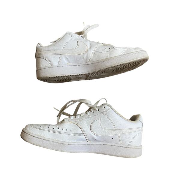 Nike White Air Force 1 Sneakers Low Top Men's 8 - Picture 1 of 8